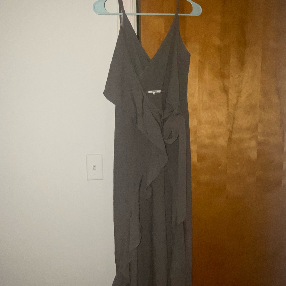 Tularosa wrap green dress